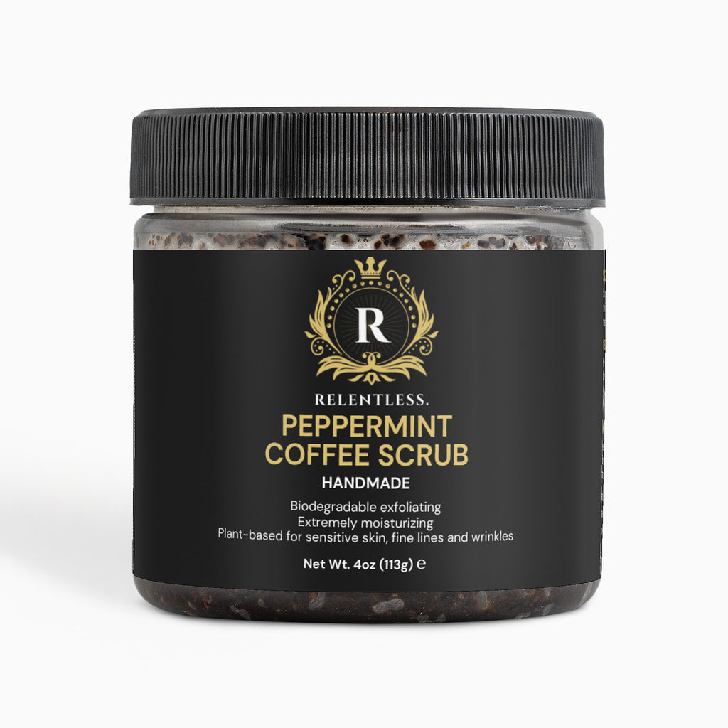 Peppermint Coffee Scrub