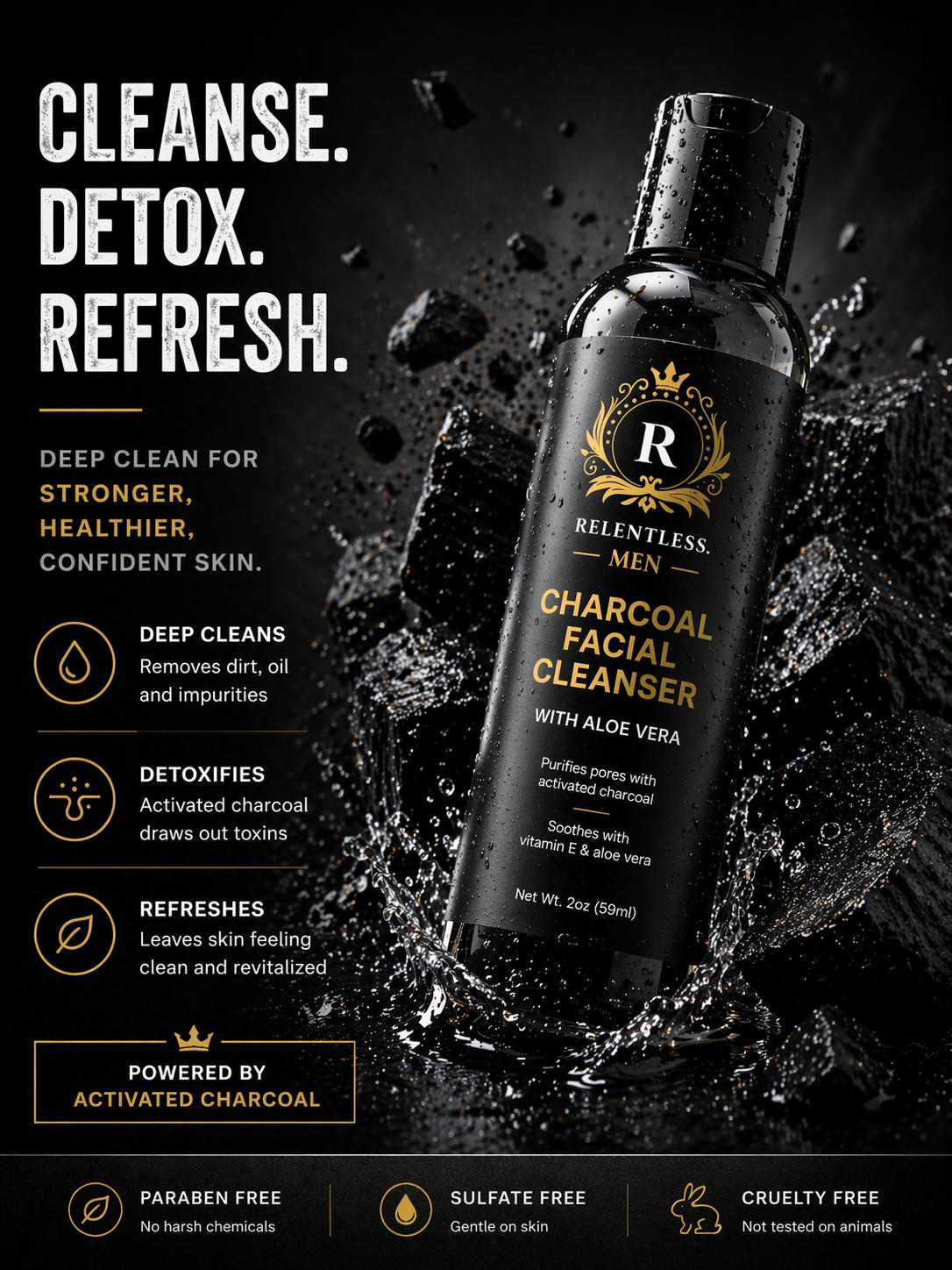 Charcoal Facial Cleanser