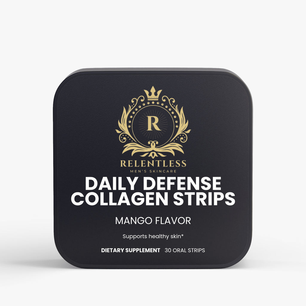 Beauty + Collagen Strips - Relentless Men's Skincare
