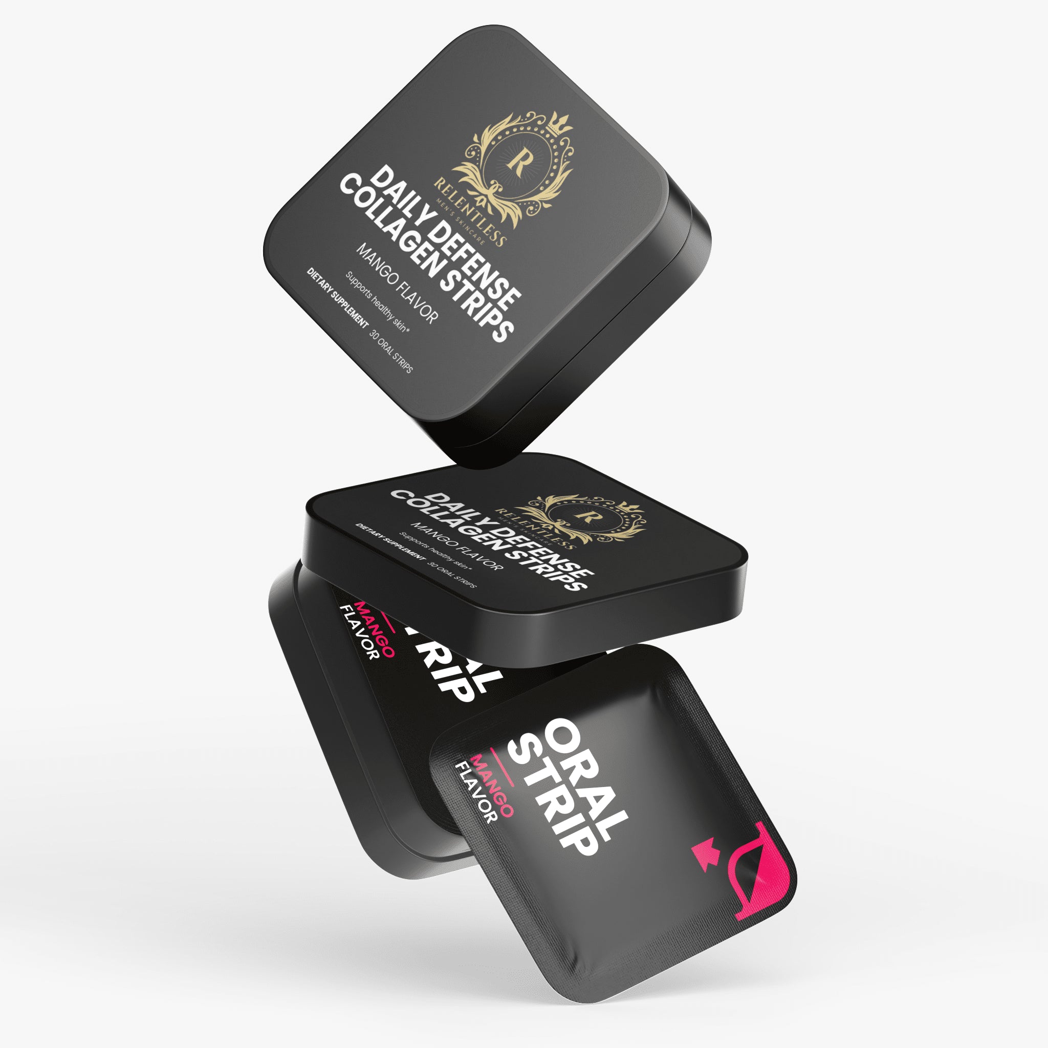Beauty + Collagen Strips - Relentless Men's Skincare