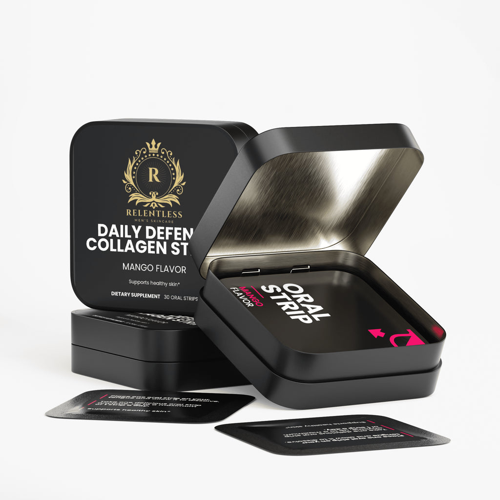 Beauty + Collagen Strips - Relentless Men's Skincare
