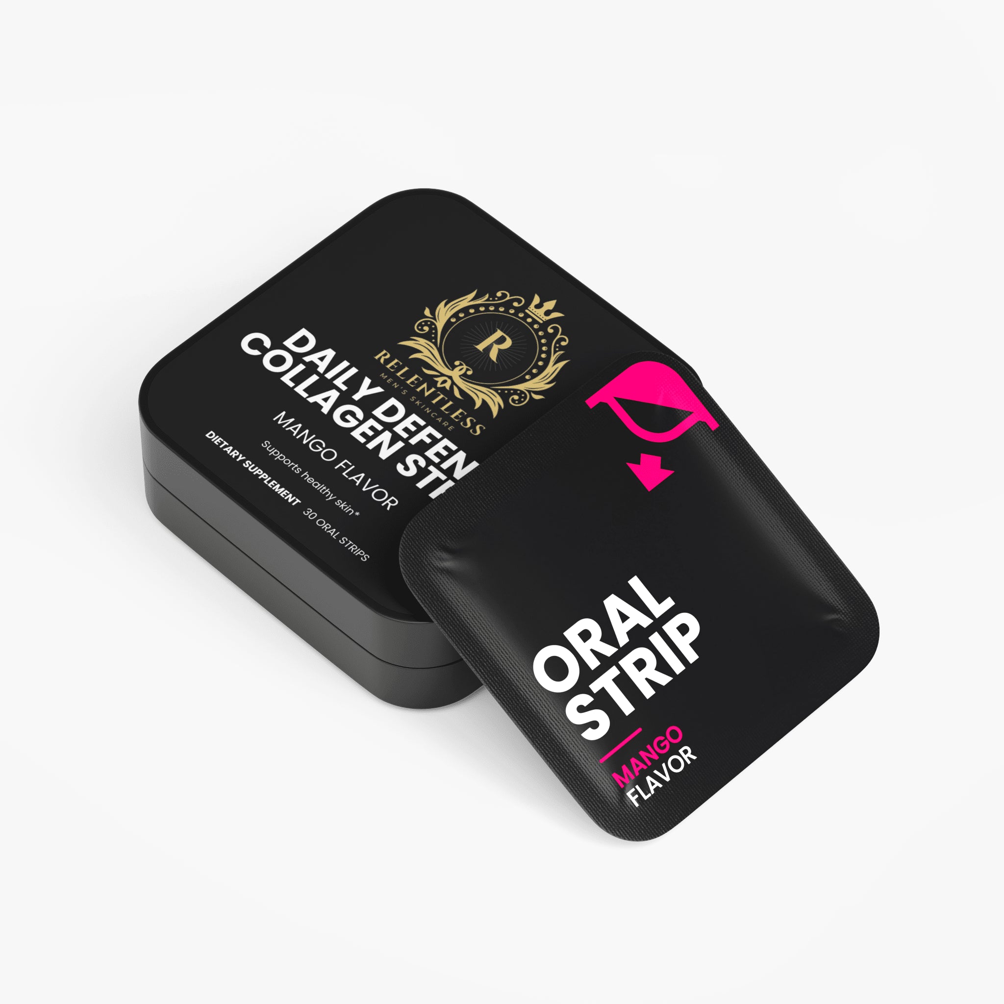 Beauty + Collagen Strips - Relentless Men's Skincare