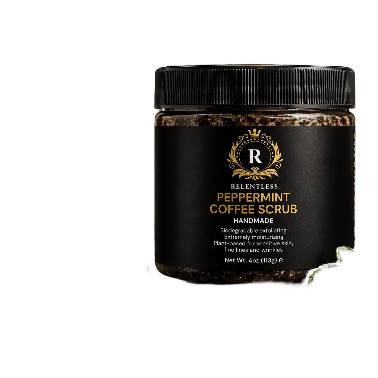 Relentless Men Peppermint Coffee Scrub