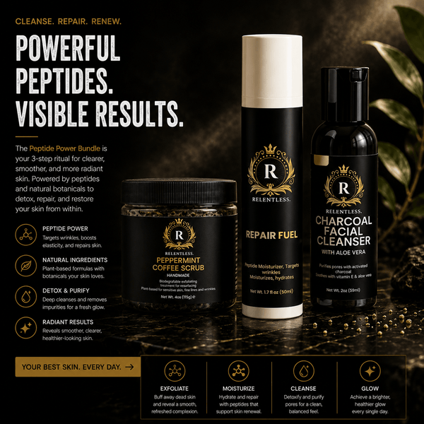 The Complete Relentless Routine — Full 4-Step System - Relentless Men's Skincare